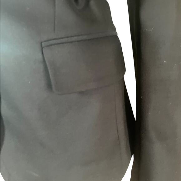 Lane Bryant The Modernist Collection Blazer Womens 14 Fitted One Button Black - Picture 4 of 13